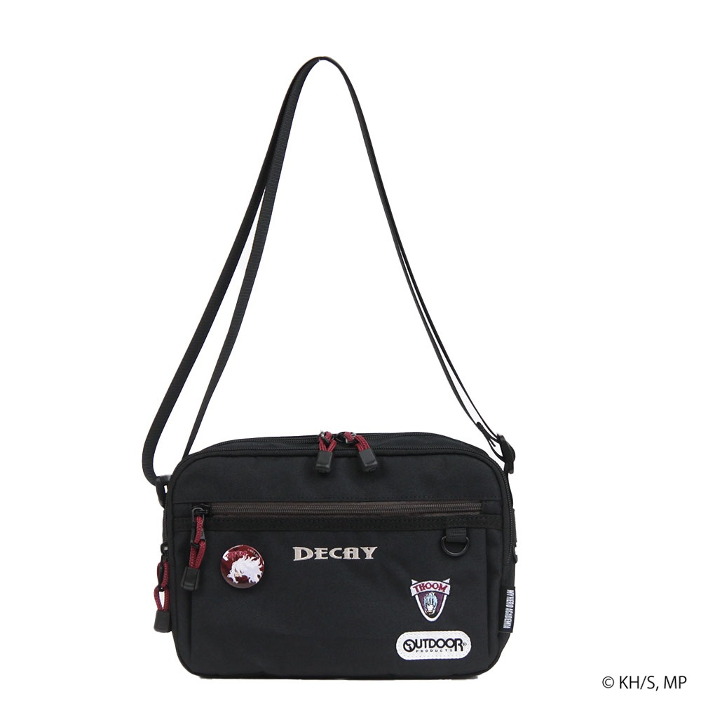 【僕のヒーローアカデミア×OUTDOOR PRODUCTS】<br>缶バッチ付きショルダー ODHA01