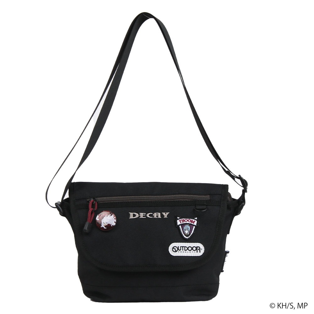 【僕のヒーローアカデミア×OUTDOOR PRODUCTS】<br>缶バッチ付きフラップショルダー ODHA02