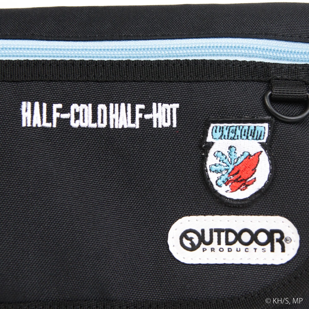 【僕のヒーローアカデミア×OUTDOOR PRODUCTS】<br>缶バッチ付きフラップショルダー ODHA02