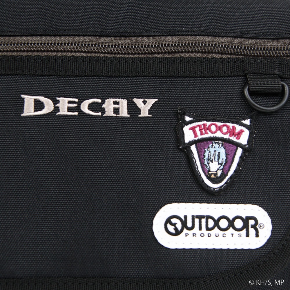 【僕のヒーローアカデミア×OUTDOOR PRODUCTS】<br>缶バッチ付きフラップショルダー ODHA02