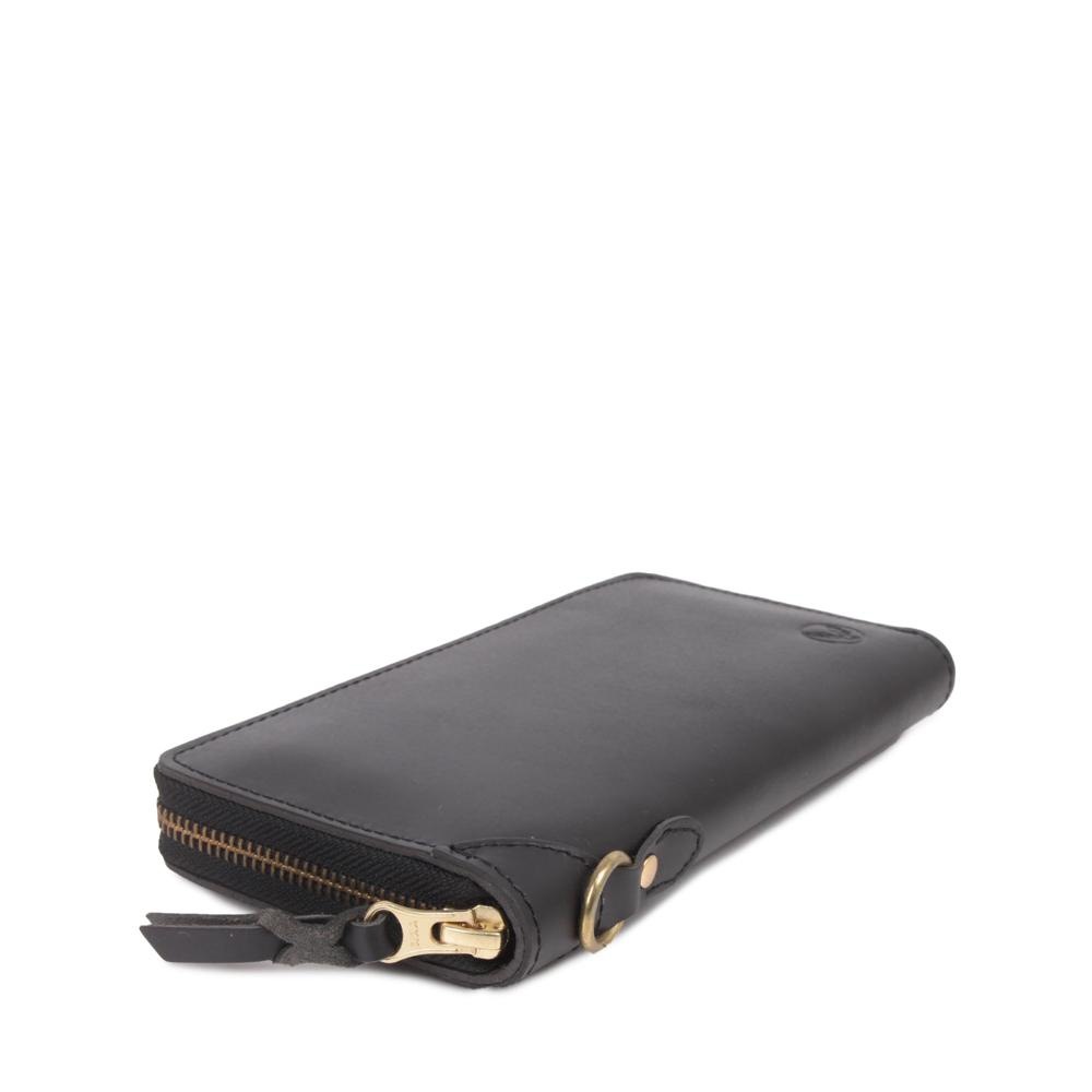 【AVIREX】バッファローレザー <br>ラウンド ファスナー 長財布 AX9302