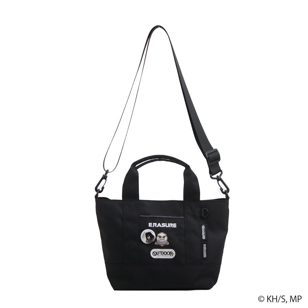 【僕のヒーローアカデミア×OUTDOOR PRODUCTS】<br>缶バッチ付きトートショルダー ODHA03