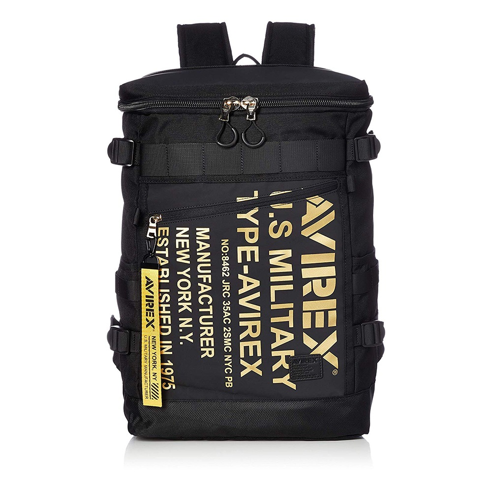 AVIREX アヴィレックス スクエアリュック AVX593 クロ AVIREX 最大41% 9/15限定 アヴィレックス リュック メンズ