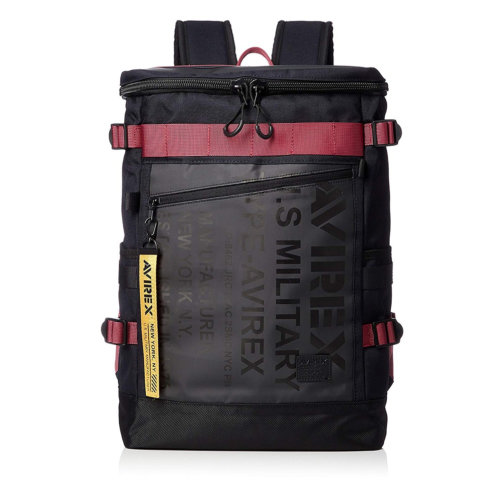 《men's FUDGE4月号掲載》【AVIREX】 ヒューズボックスリュック AVX593