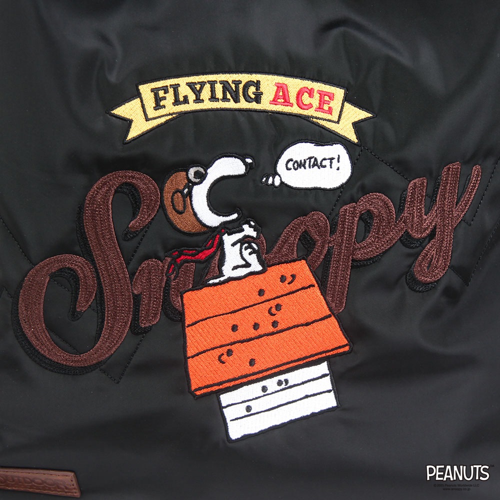 【OUTDOOR PRODUCTS】<br>PEANUTSコレクション スヌーピー 2Wayショルダー ODB032