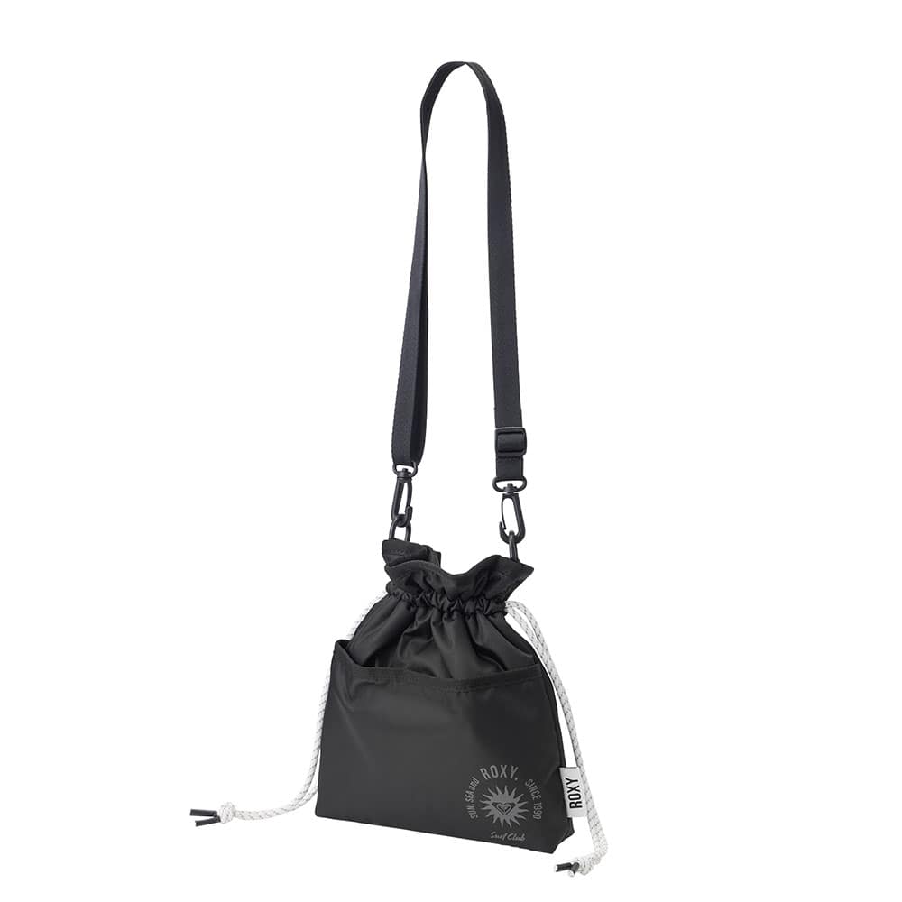 【ROXY】<br> READY FOR THE DAY 巾着型ポシェット RBG244309