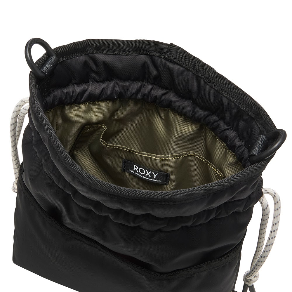 【ROXY】<br> READY FOR THE DAY 巾着型ポシェット RBG244309
