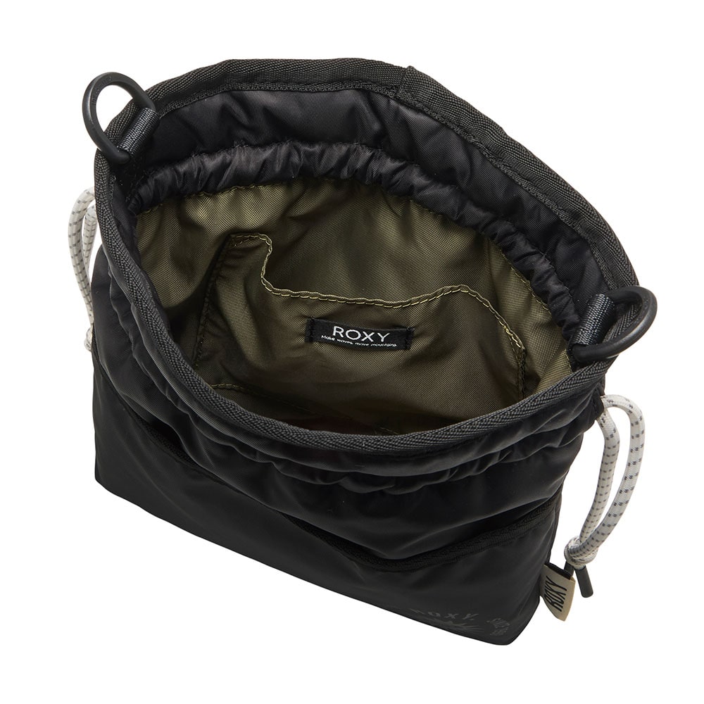 【ROXY】<br> READY FOR THE DAY 巾着型ポシェット RBG244309