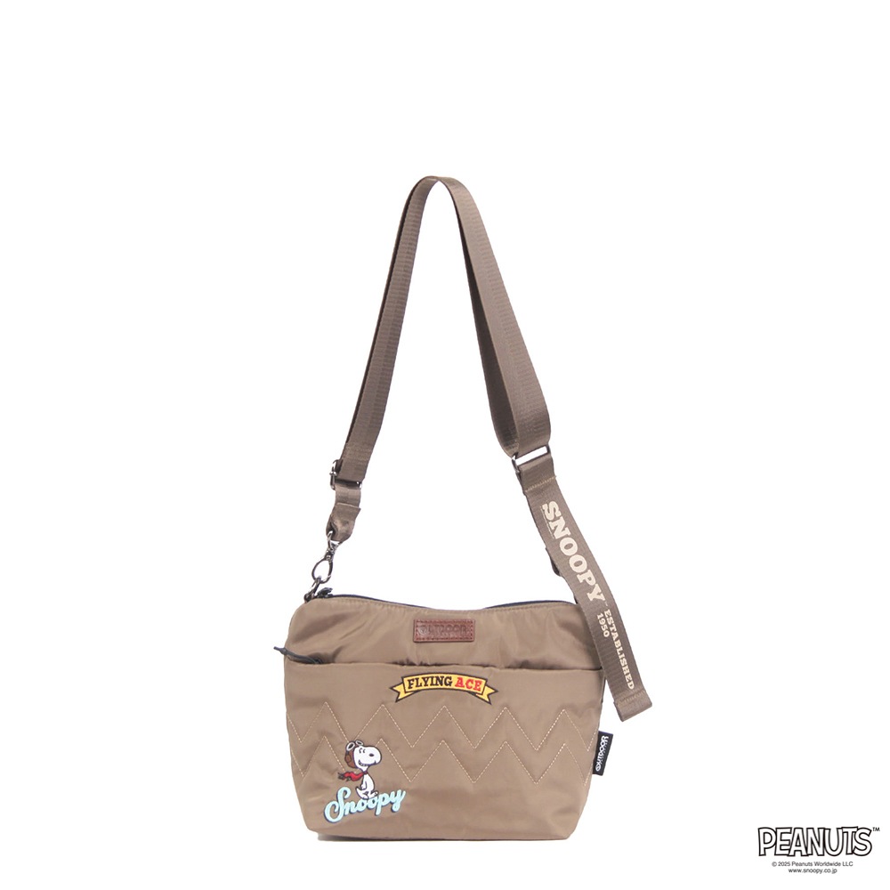 【OUTDOOR PRODUCTS】<br>PEANUTSコレクション スヌーピー ミニショルダー ODB033