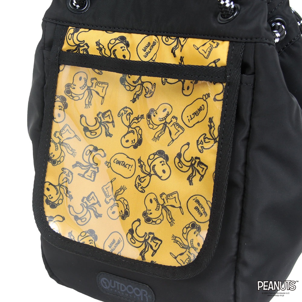 【OUTDOOR PRODUCTS】<br>PEANUTSコレクション スヌーピー 2Wayトートバッグ ODB036