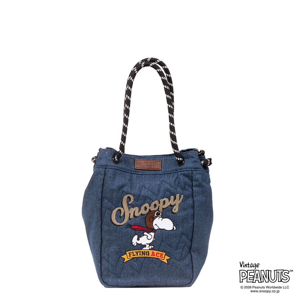 【OUTDOOR PRODUCTS】<br>PEANUTSコレクション スヌーピー 2Wayトートバッグ ODB036