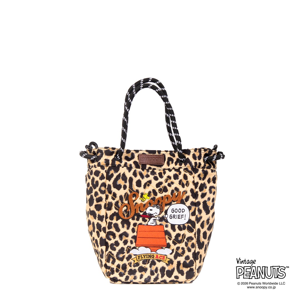 【OUTDOOR PRODUCTS】<br>PEANUTSコレクション スヌーピー 2Wayトートバッグ ODB036