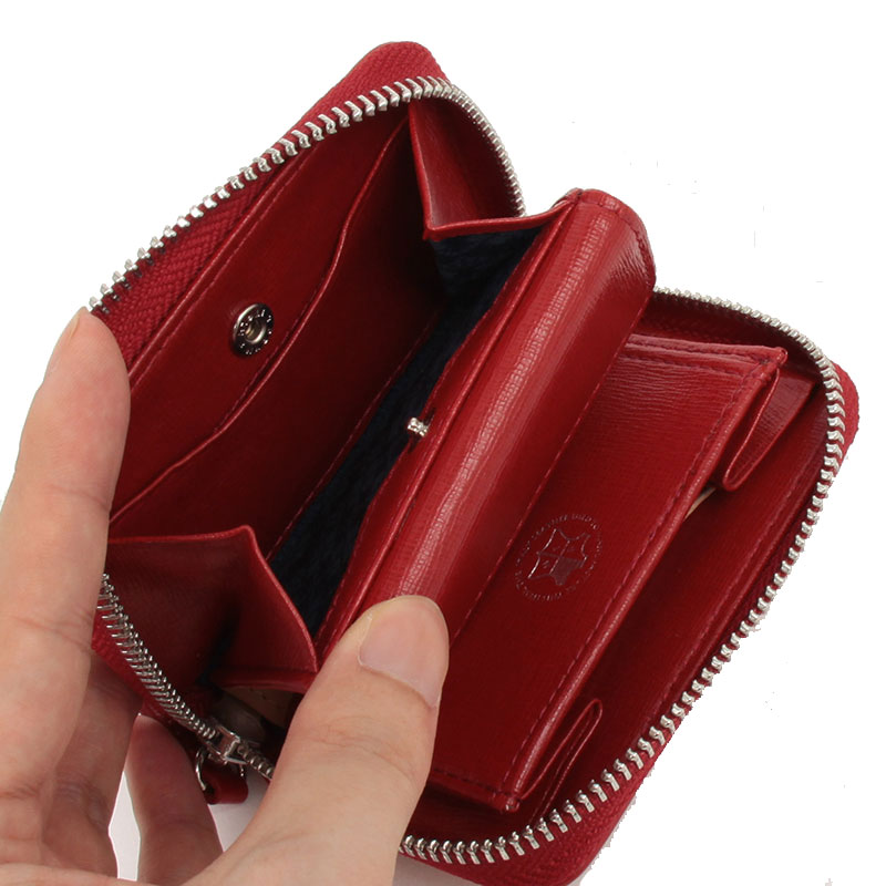 【PID】ラウンドファスナー ミニウォレット PAO1003