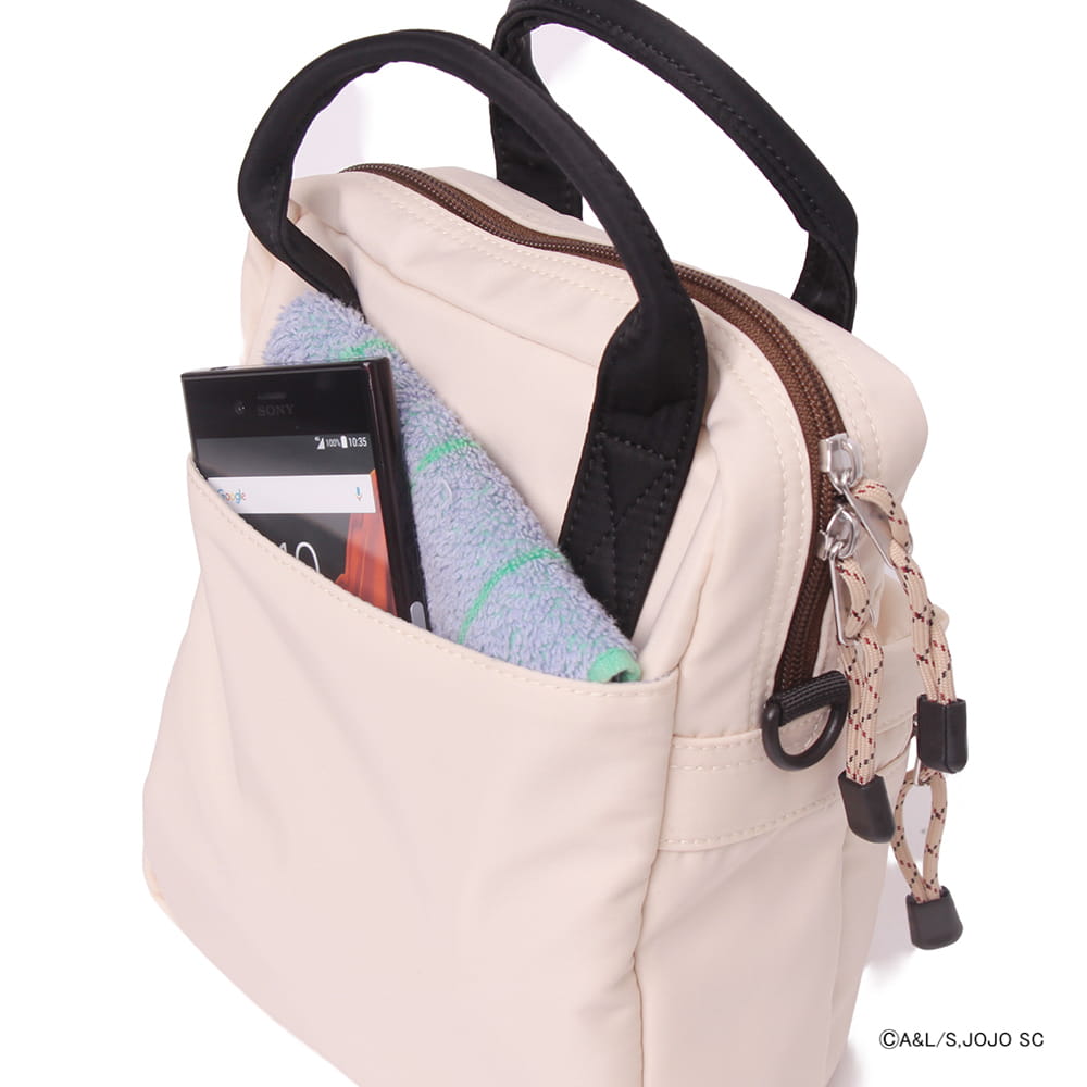 【アニメ『ジョジョの奇妙な冒険 スターダストクルセイダース』OUTDOOR PRODUCTS】 <br>イギーモチーフミニショルダー ODJO01