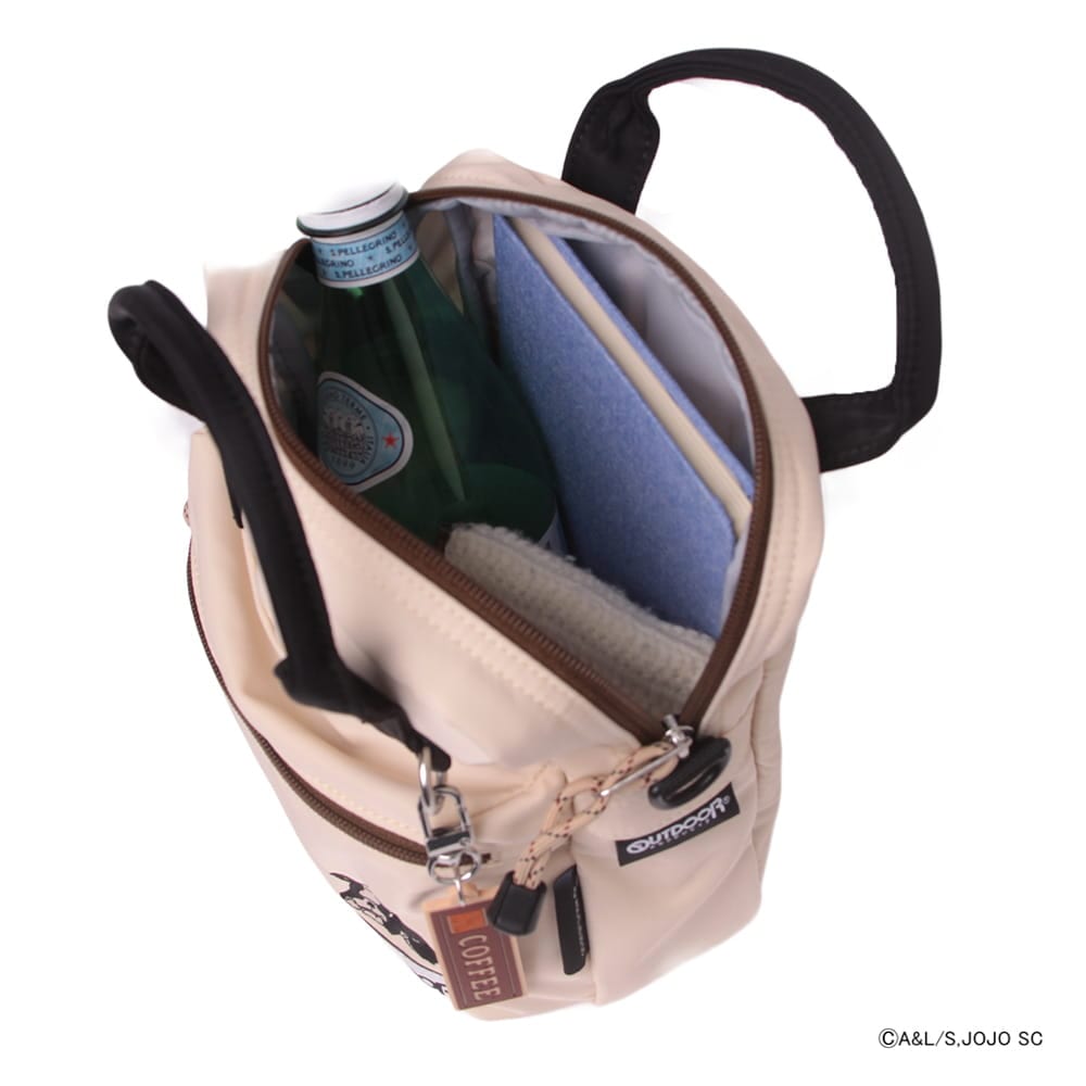 【アニメ『ジョジョの奇妙な冒険 スターダストクルセイダース』OUTDOOR PRODUCTS】 <br>イギーモチーフミニショルダー ODJO01
