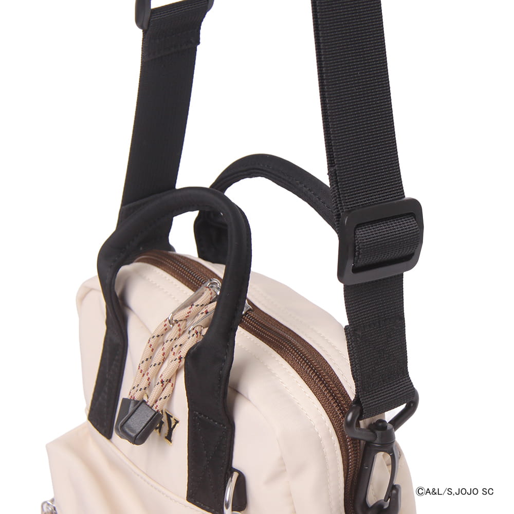 【アニメ『ジョジョの奇妙な冒険 スターダストクルセイダース』OUTDOOR PRODUCTS】 <br>イギーモチーフミニショルダー ODJO01