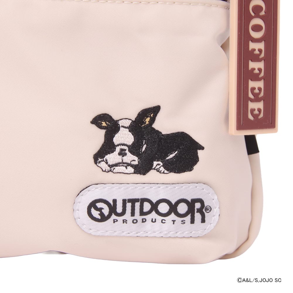 【アニメ『ジョジョの奇妙な冒険 スターダストクルセイダース』OUTDOOR PRODUCTS】 <br>イギーモチーフミニショルダー ODJO01