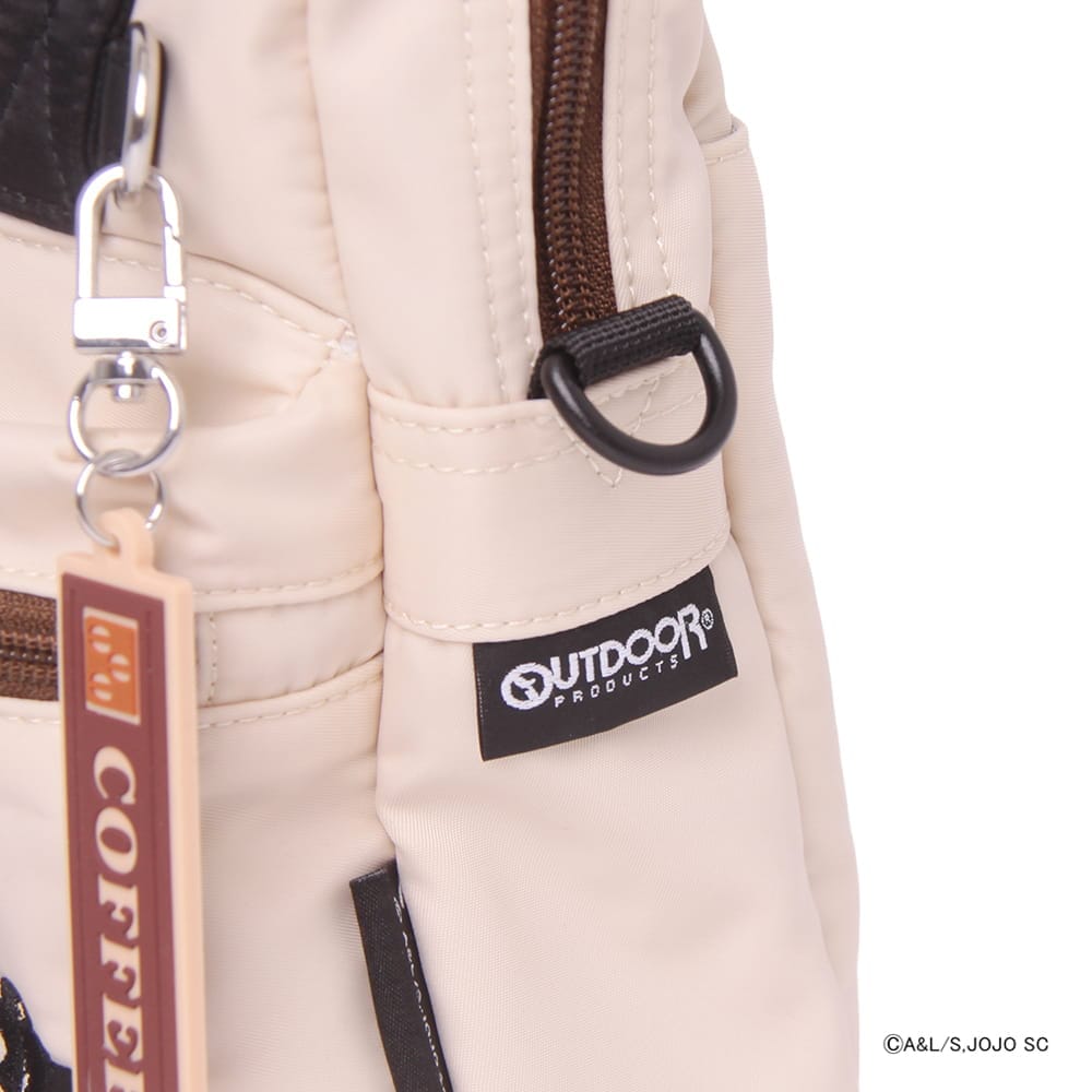 【アニメ『ジョジョの奇妙な冒険 スターダストクルセイダース』OUTDOOR PRODUCTS】 <br>イギーモチーフミニショルダー ODJO01