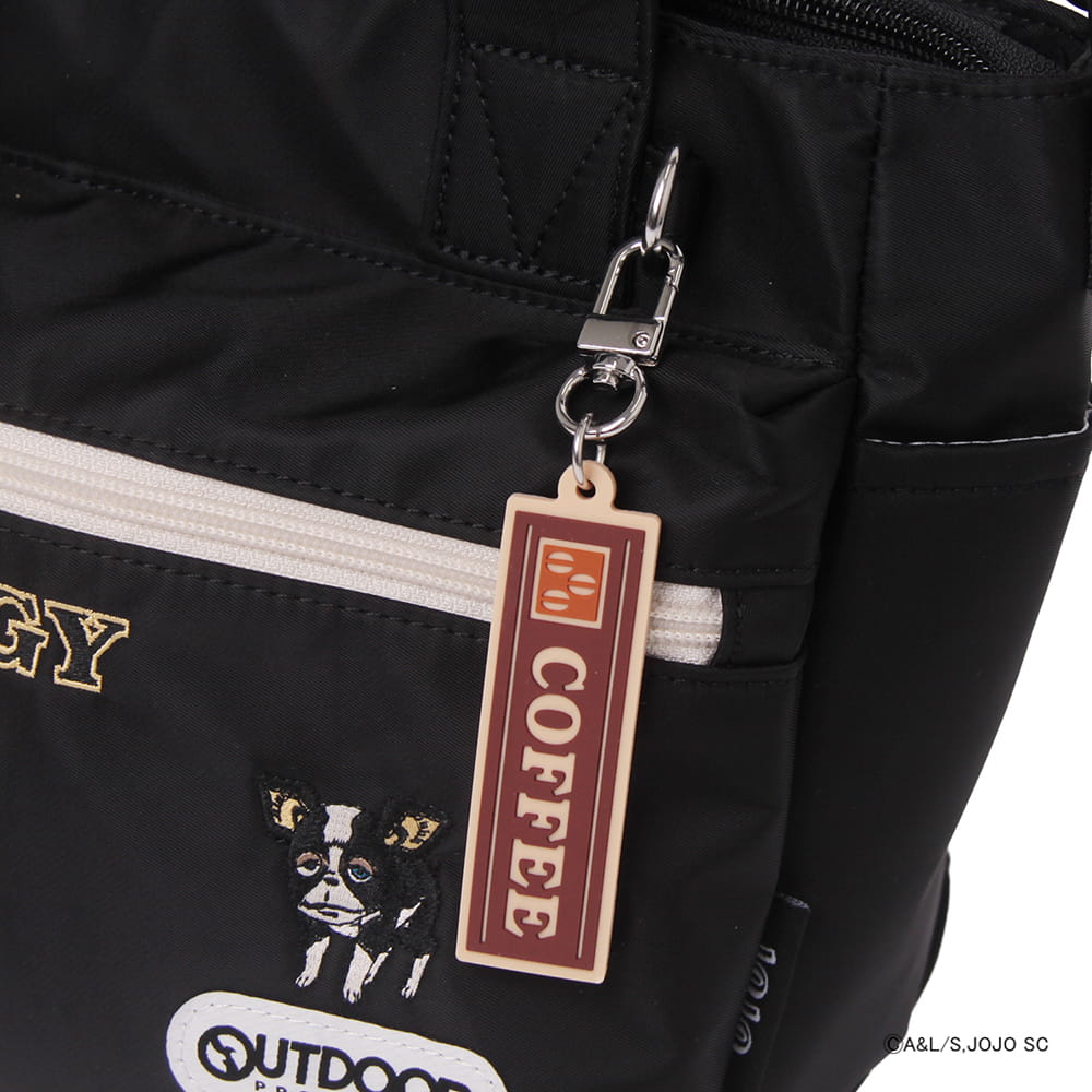 【アニメ『ジョジョの奇妙な冒険 スターダストクルセイダース』OUTDOOR PRODUCTS】 <br>イギーモチーフ2WAYショルダー ODJO02