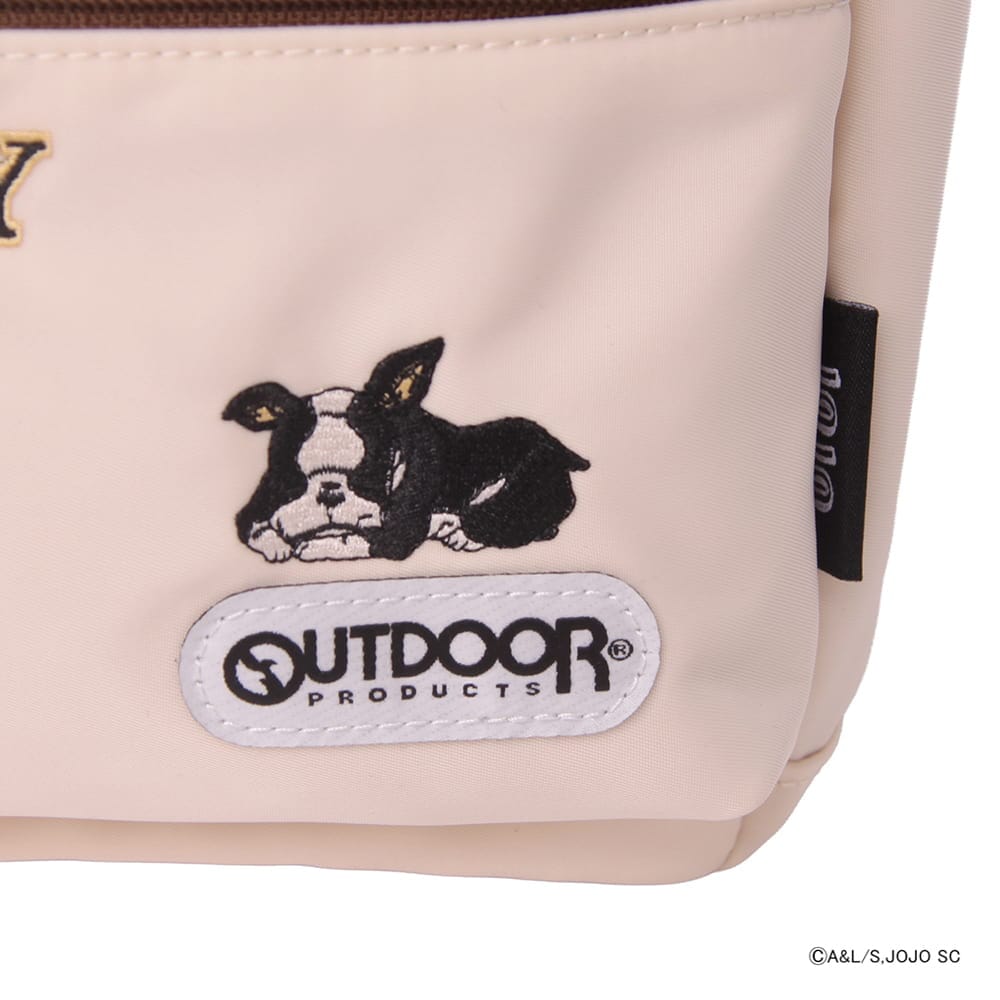 【アニメ『ジョジョの奇妙な冒険 スターダストクルセイダース』OUTDOOR PRODUCTS】 <br>イギーモチーフ2WAYショルダー ODJO02