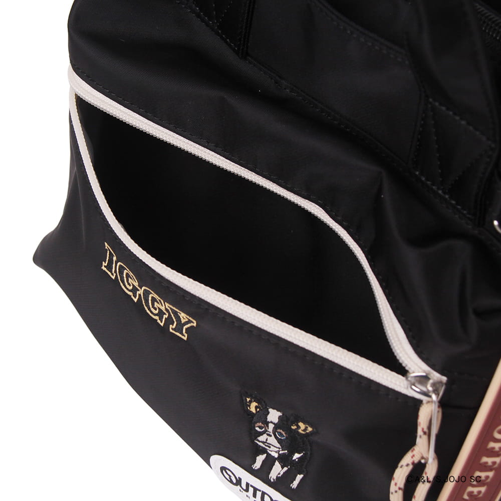 【アニメ『ジョジョの奇妙な冒険 スターダストクルセイダース』OUTDOOR PRODUCTS】 <br>イギーモチーフ2WAYショルダー ODJO02