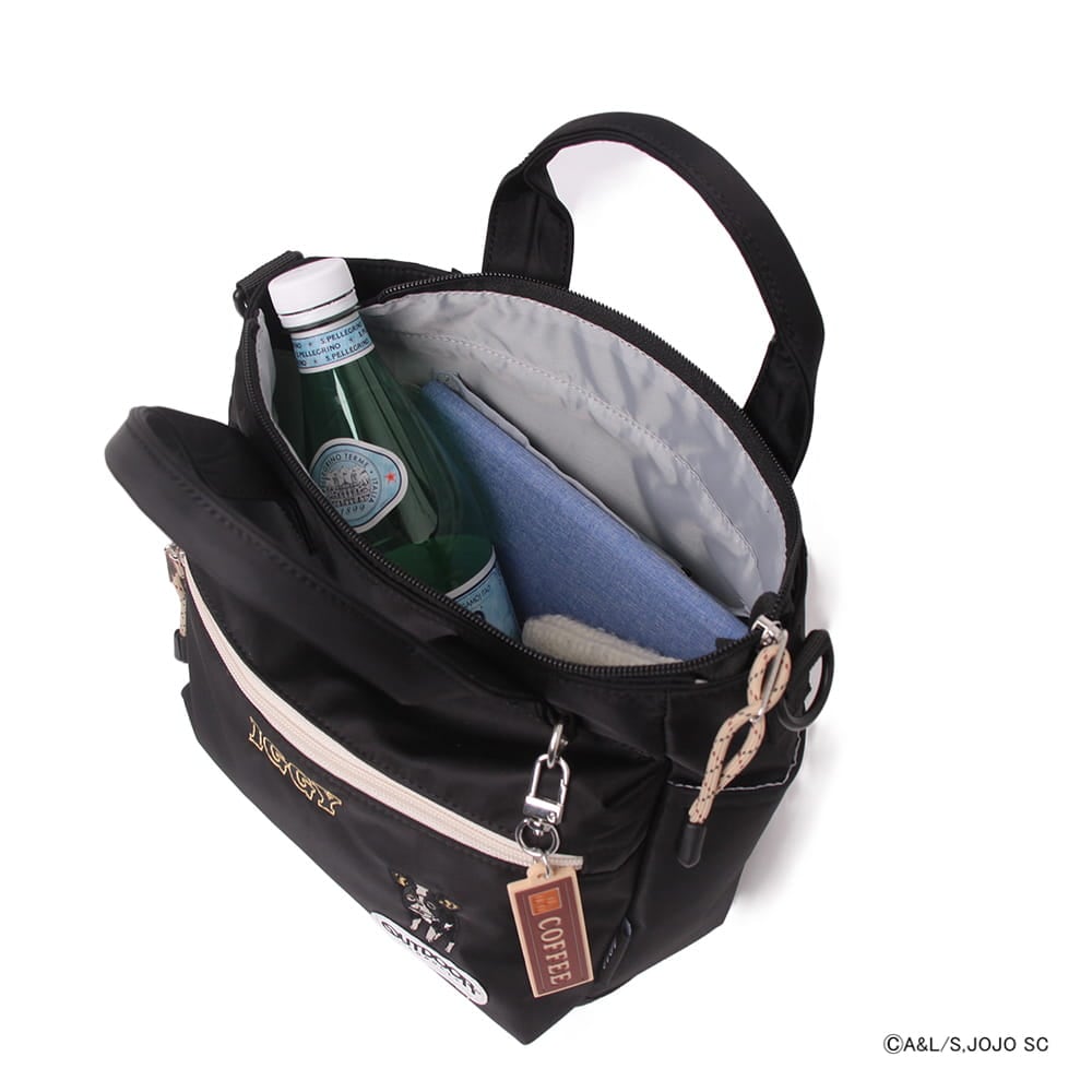 【アニメ『ジョジョの奇妙な冒険 スターダストクルセイダース』OUTDOOR PRODUCTS】 <br>イギーモチーフ2WAYショルダー ODJO02