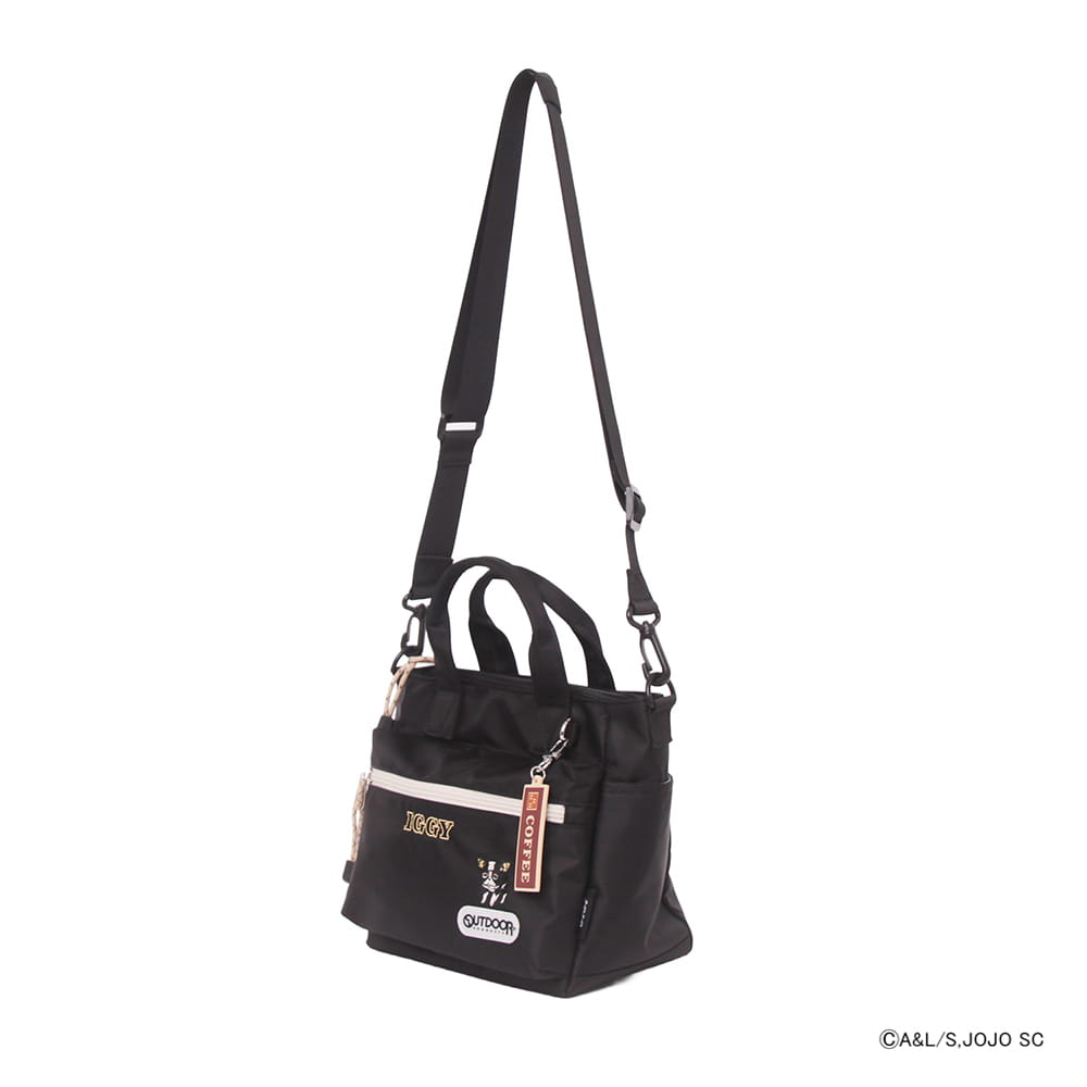 【アニメ『ジョジョの奇妙な冒険 スターダストクルセイダース』OUTDOOR PRODUCTS】 <br>イギーモチーフ2WAYショルダー ODJO02
