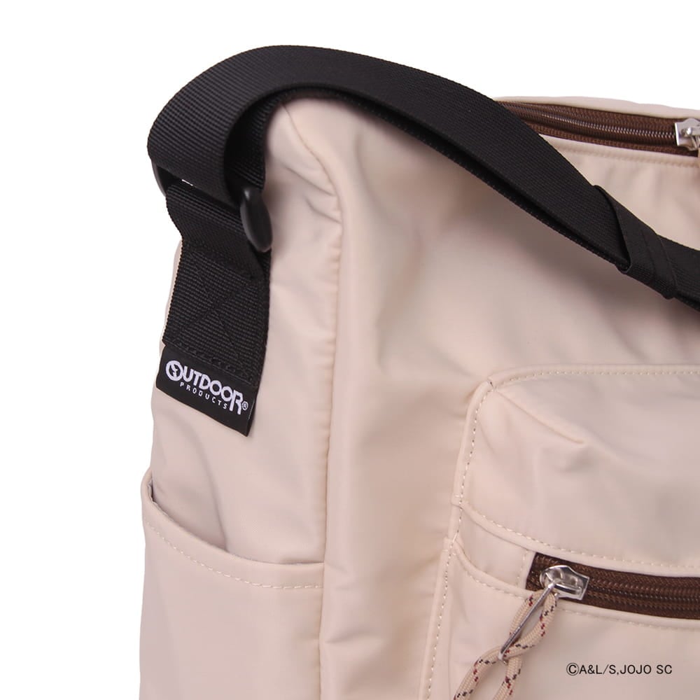 【アニメ『ジョジョの奇妙な冒険 スターダストクルセイダース』OUTDOOR PRODUCTS】 <br>イギーモチーフショルダー ODJO03