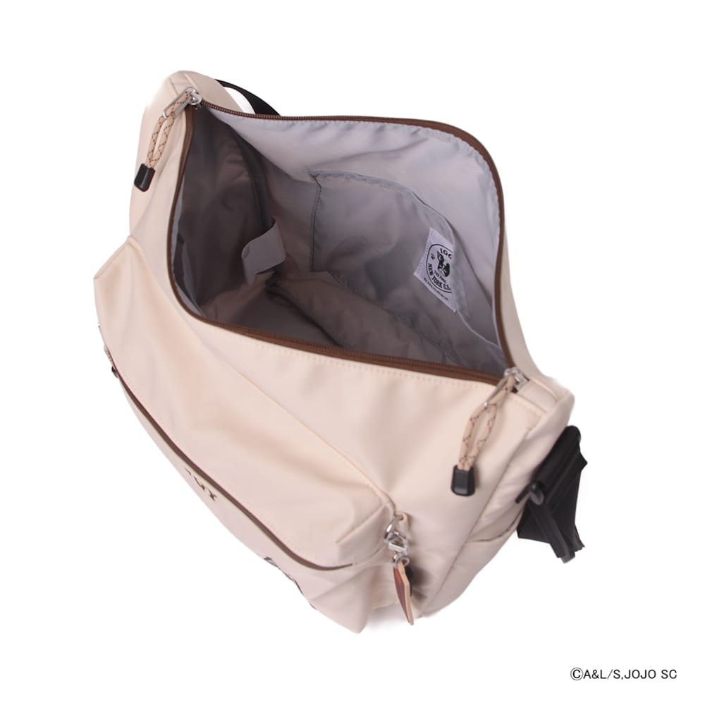 【アニメ『ジョジョの奇妙な冒険 スターダストクルセイダース』OUTDOOR PRODUCTS】 <br>イギーモチーフショルダー ODJO03