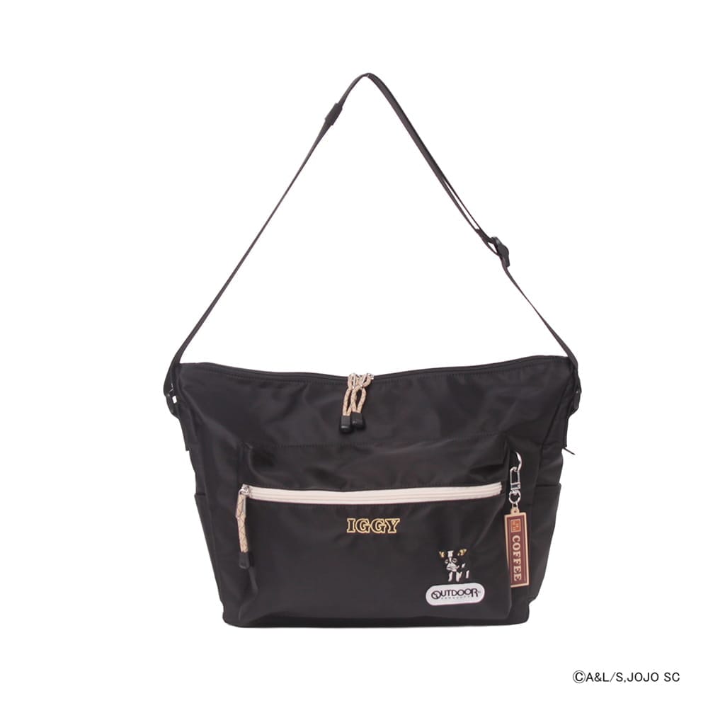 【アニメ『ジョジョの奇妙な冒険 スターダストクルセイダース』OUTDOOR PRODUCTS】 <br>イギーモチーフショルダー ODJO03