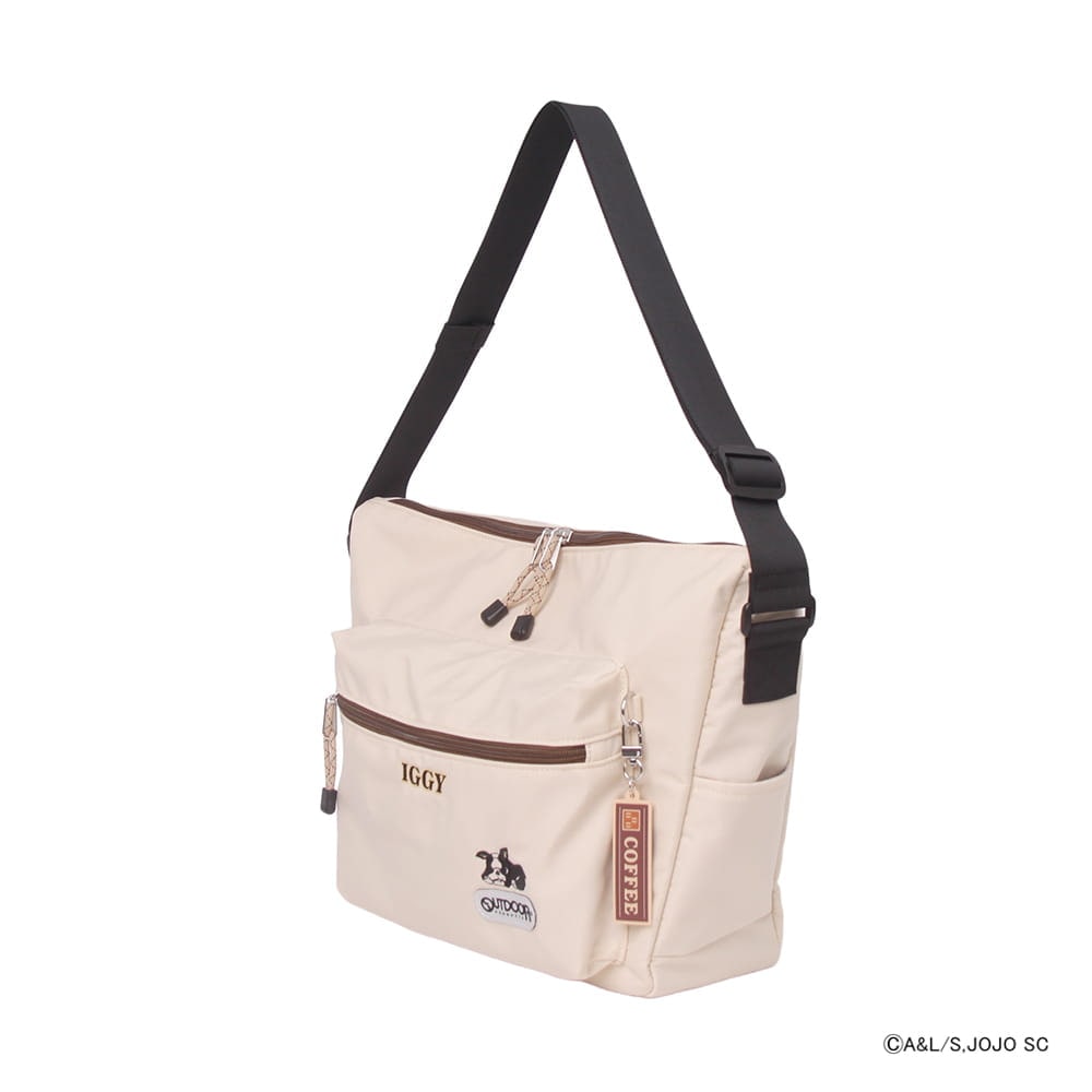 【アニメ『ジョジョの奇妙な冒険 スターダストクルセイダース』OUTDOOR PRODUCTS】 <br>イギーモチーフショルダー ODJO03