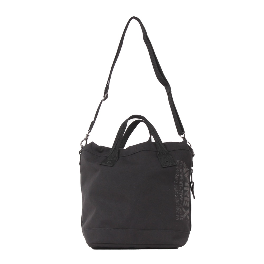 [AVIREX] アーチロゴ ミニトート ショルダーバッグ 牛革 ブラック AVIREX] アーチロゴ ミニトート ショルダーバッグ 牛革 ブラック