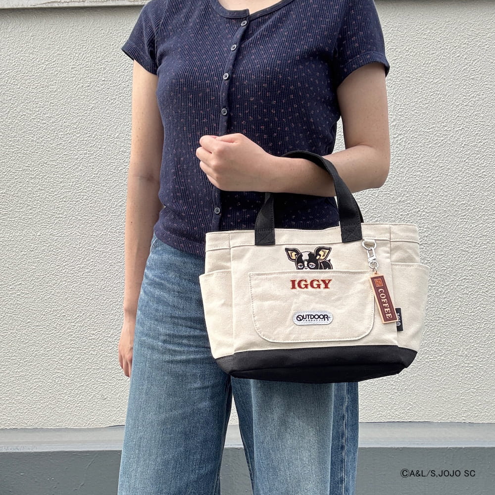 【アニメ『ジョジョの奇妙な冒険 スターダストクルセイダース』OUTDOOR PRODUCTS】 <br>イギーモチーフキャバストート ODJO10