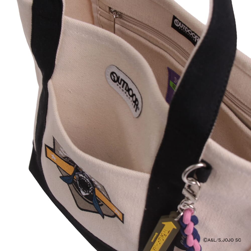【アニメ『ジョジョの奇妙な冒険 スターダストクルセイダース』OUTDOOR PRODUCTS】 <br>スタンドモチーフトートバッグ ODJO30