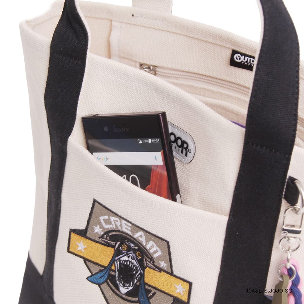 【アニメ『ジョジョの奇妙な冒険 スターダストクルセイダース』OUTDOOR PRODUCTS】 <br>スタンドモチーフトートバッグ ODJO30