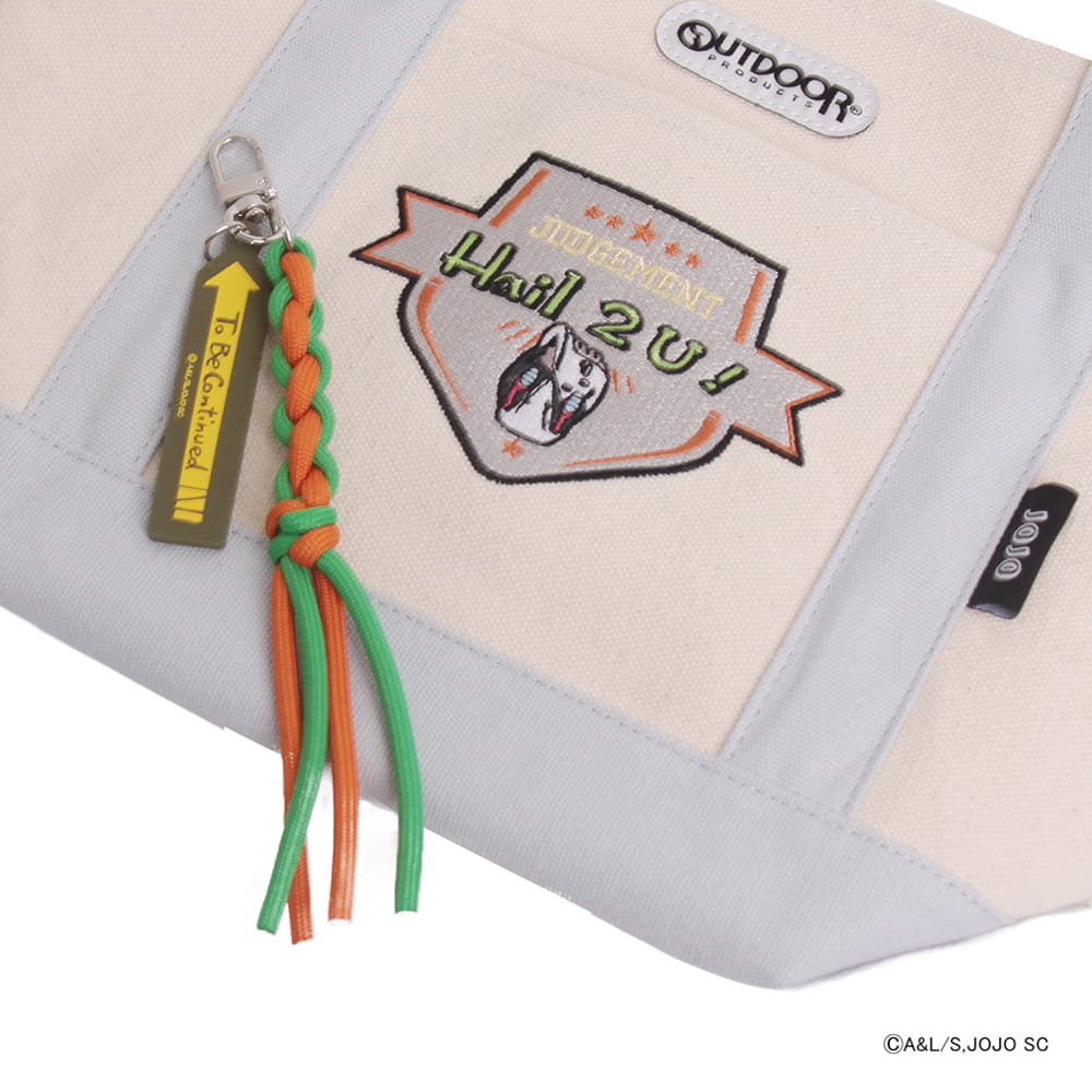 【アニメ『ジョジョの奇妙な冒険 スターダストクルセイダース』OUTDOOR PRODUCTS】 <br>スタンドモチーフトートバッグ ODJO30