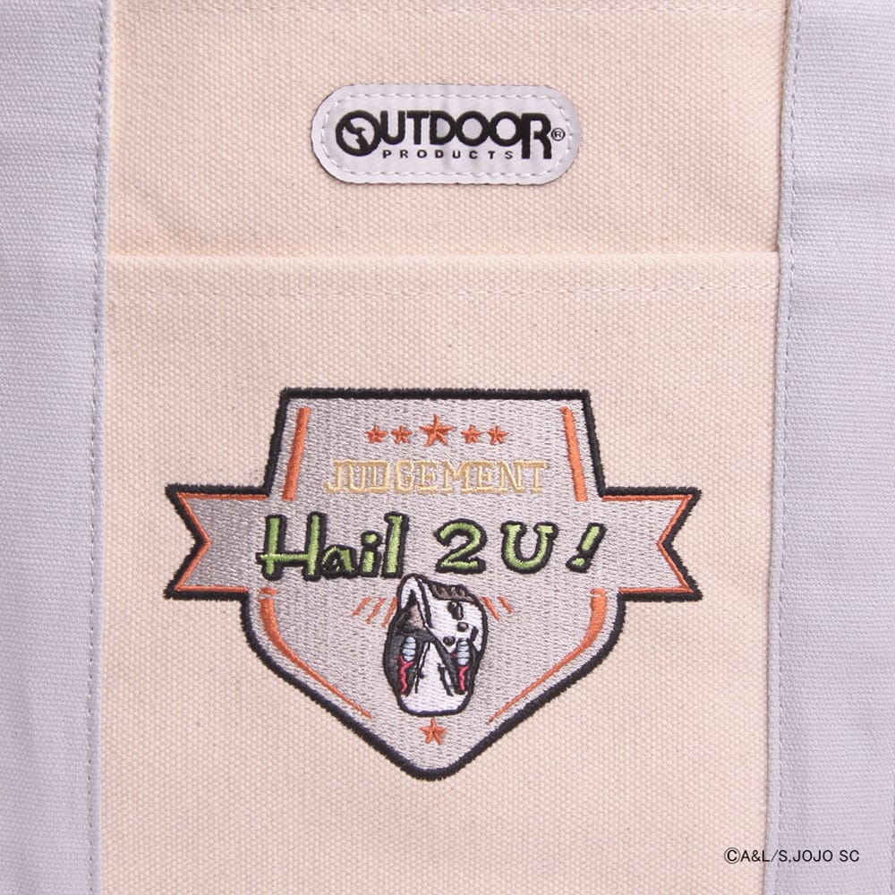 【アニメ『ジョジョの奇妙な冒険 スターダストクルセイダース』OUTDOOR PRODUCTS】 <br>スタンドモチーフトートバッグ ODJO30