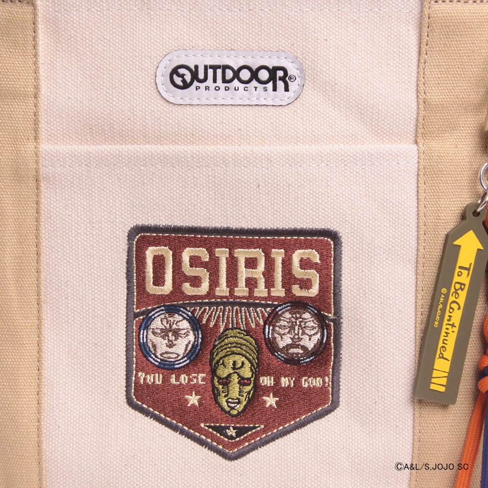 【アニメ『ジョジョの奇妙な冒険 スターダストクルセイダース』OUTDOOR PRODUCTS】 <br>スタンドモチーフトートバッグ ODJO30