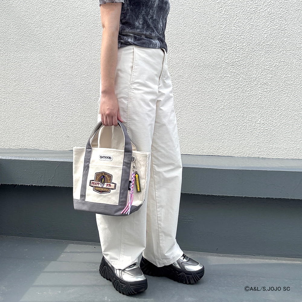 【アニメ『ジョジョの奇妙な冒険 スターダストクルセイダース』OUTDOOR PRODUCTS】 <br>スタンドモチーフトートバッグ ODJO30