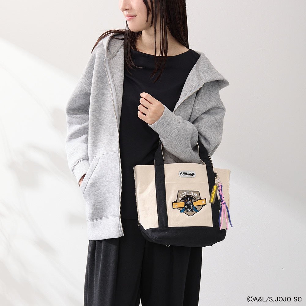 【アニメ『ジョジョの奇妙な冒険 スターダストクルセイダース』OUTDOOR PRODUCTS】 <br>スタンドモチーフトートバッグ ODJO30