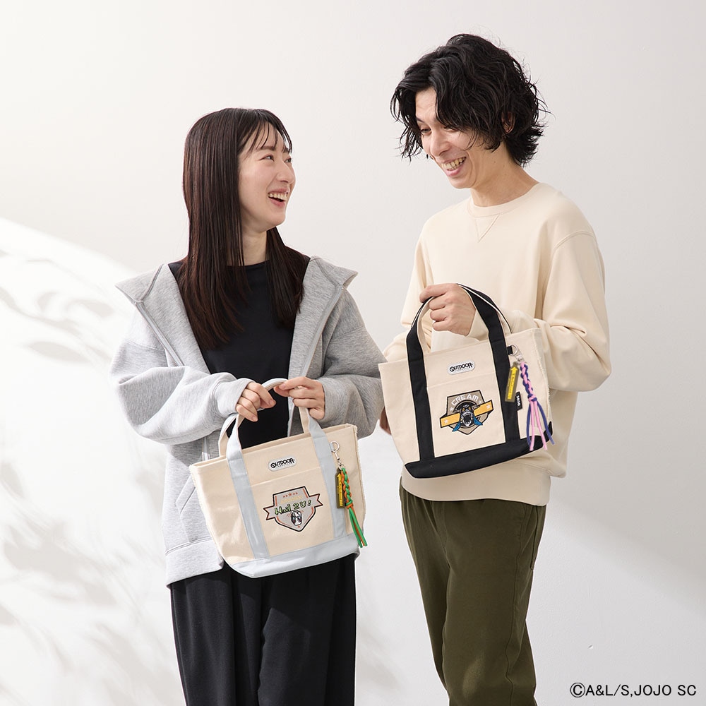 【アニメ『ジョジョの奇妙な冒険 スターダストクルセイダース』OUTDOOR PRODUCTS】 <br>スタンドモチーフトートバッグ ODJO30
