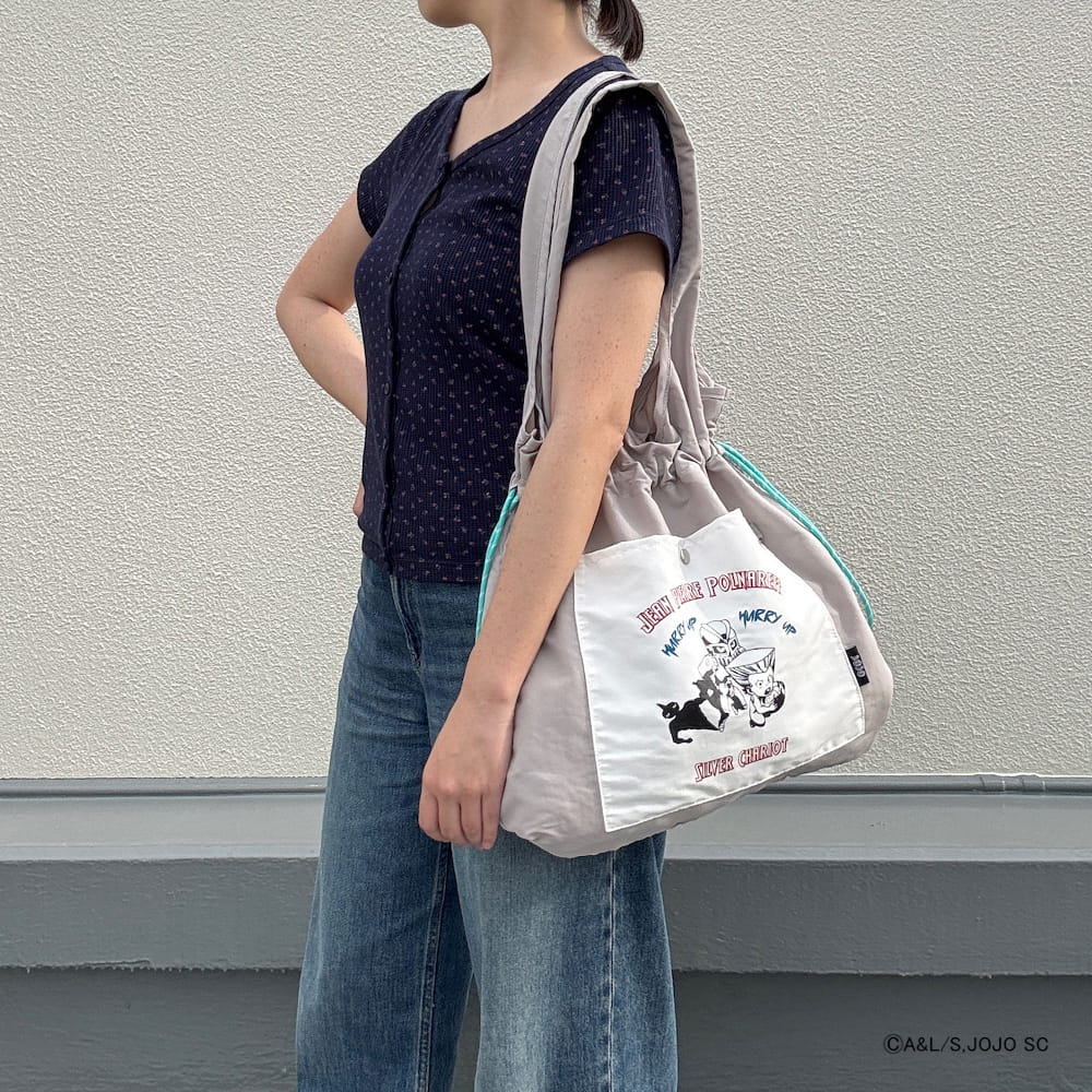 【アニメ『ジョジョの奇妙な冒険 スターダストクルセイダース』】 <br>エピソードモチーフトートバッグ ≪ポルナレフ≫ ODJO22