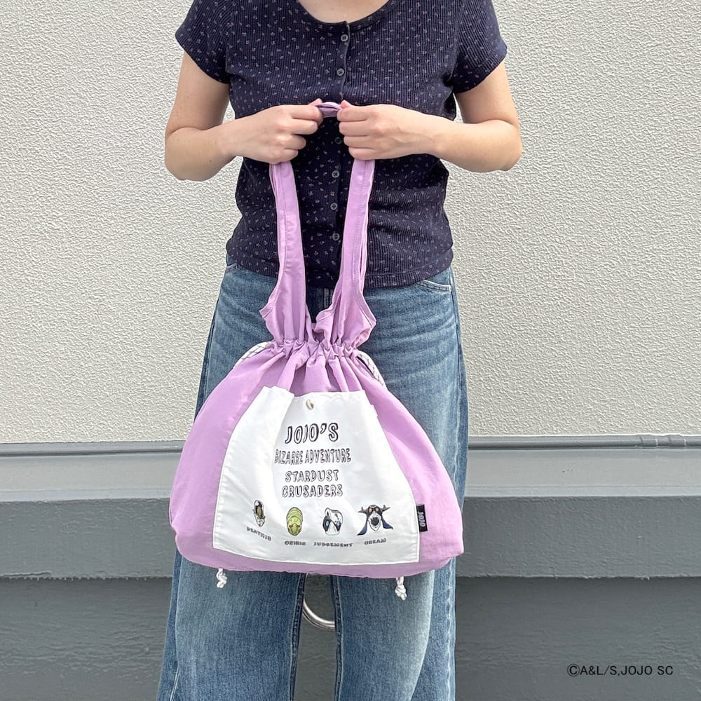 【アニメ『ジョジョの奇妙な冒険 スターダストクルセイダース』】 <br>エピソードモチーフトートバッグ ≪スタンド≫ ODJO25