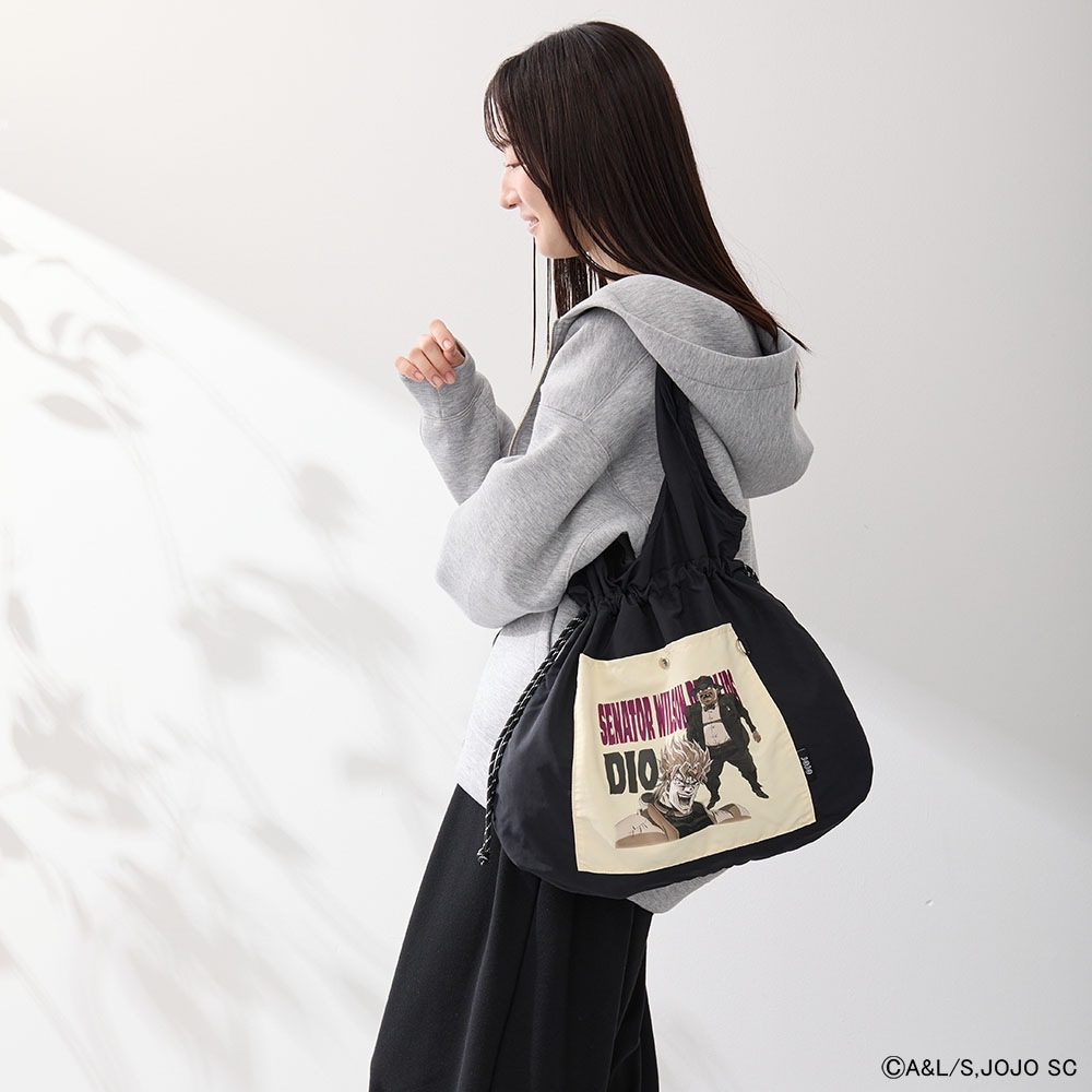 【アニメ『ジョジョの奇妙な冒険 スターダストクルセイダース』】 <br>エピソードモチーフトートバッグ ≪DIO≫ ODJO26