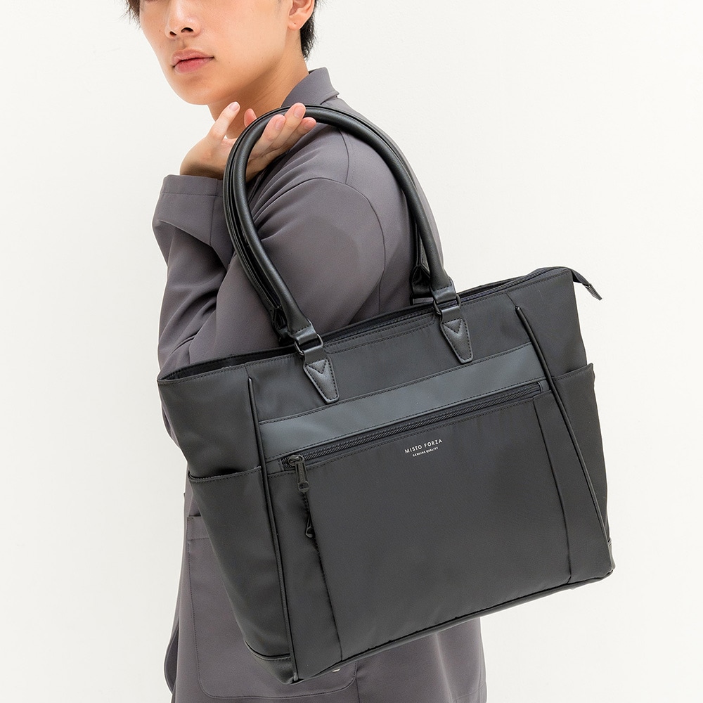 【Misto Forza】<br>キャリーオン付きトートバッグ FMN33