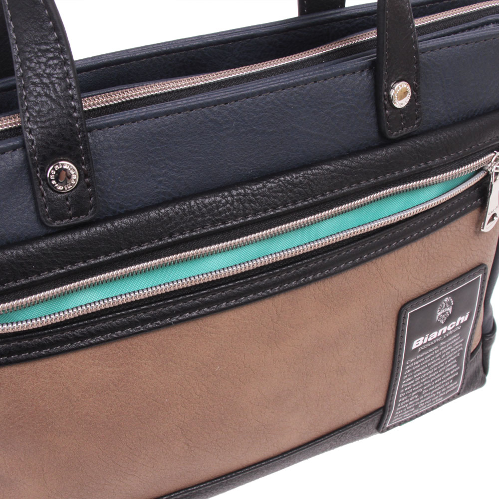 【Bianchi】フェイクレザー ミニトート TBPI29