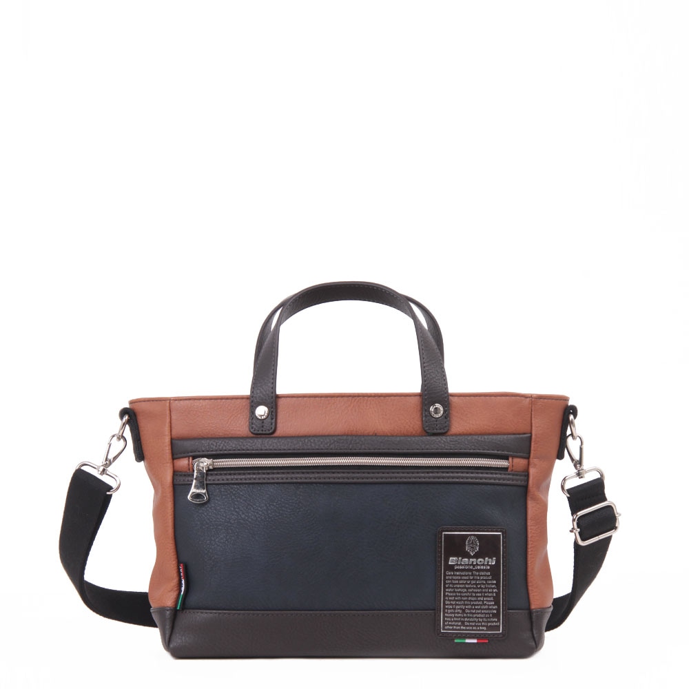 【Bianchi】フェイクレザー ミニトート TBPI29