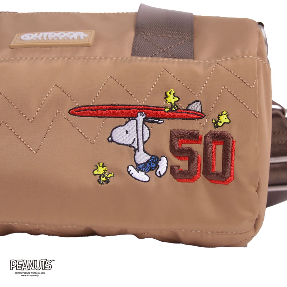 【OUTDOOR PRODUCTS】<br>PEANUTSコレクション スヌーピー ロールボストン ODB027