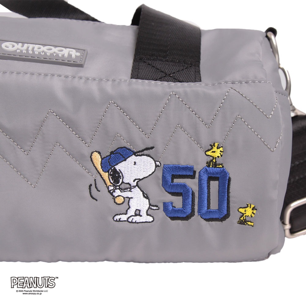 【OUTDOOR PRODUCTS】<br>PEANUTSコレクション スヌーピー ロールボストン ODB027