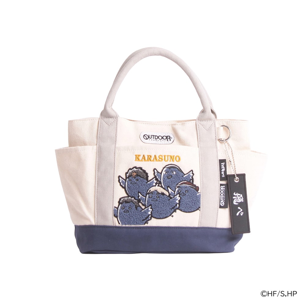 【ハイキュー!!×OUTDOOR PRODUCTS】 <br>キャンバスミニトート 烏野高校2 ODHQ131